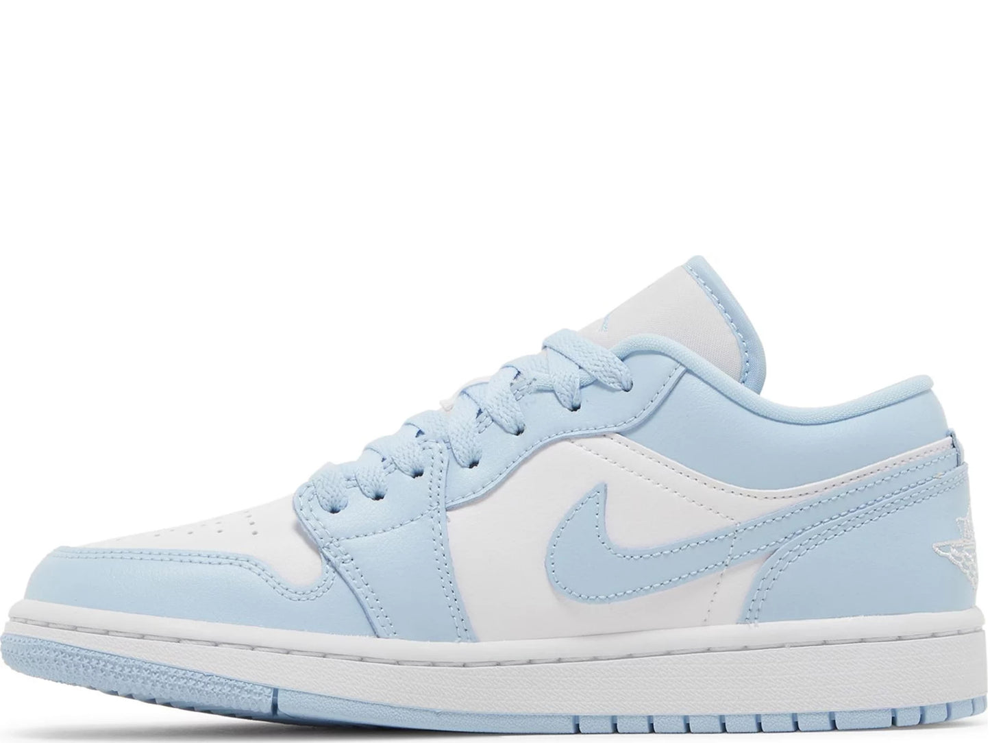 Jordan 1 Low White Ice Blue (Women's)