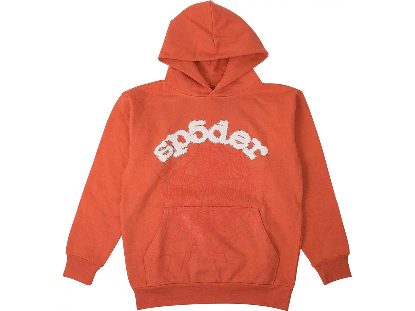 Sp5der Websuit Hoodie Orange