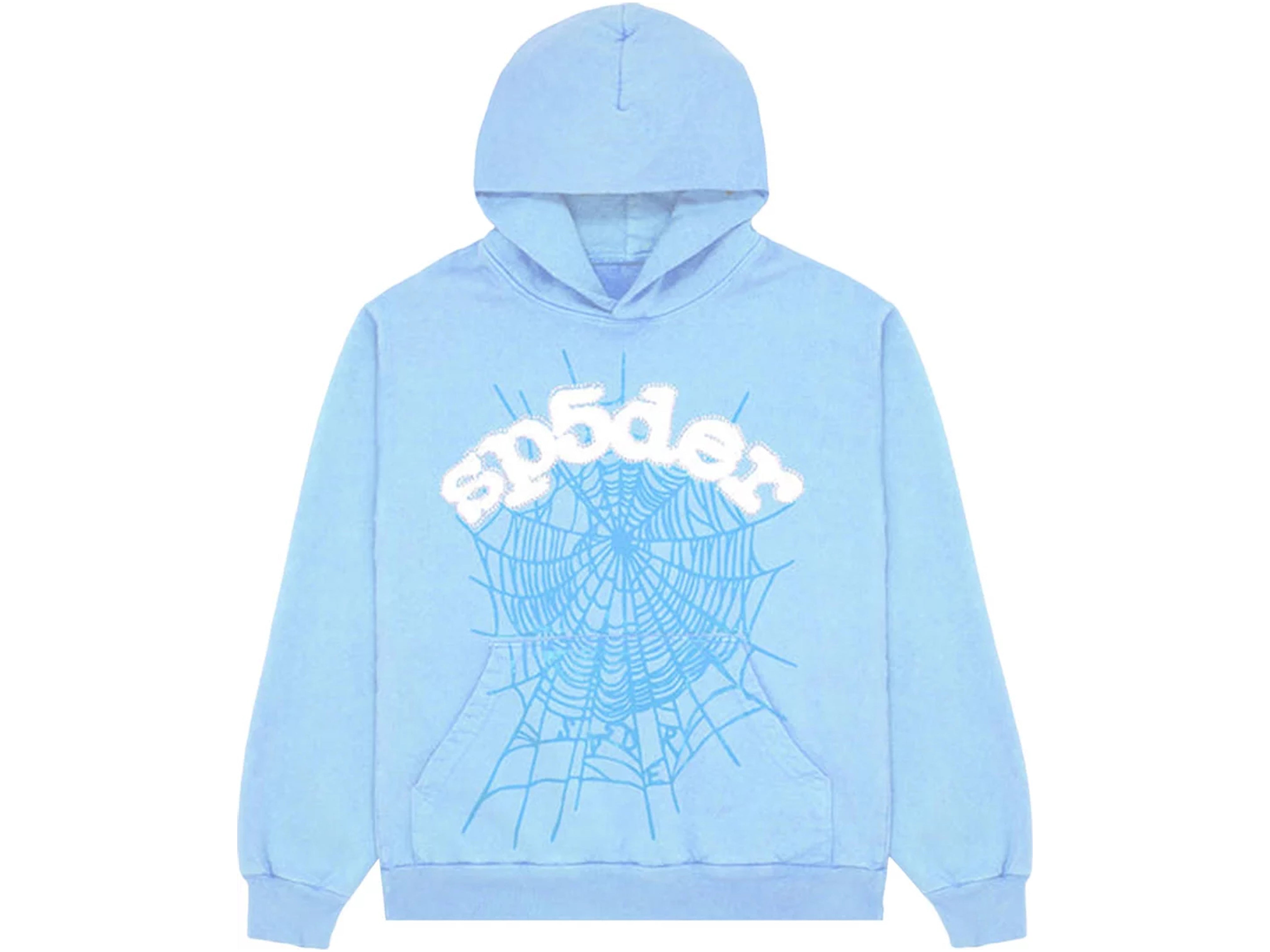 Sp5der Web Hoodie Sky Blue – 905Heaters