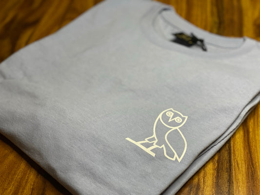 OVO Baby Blue Owl Tee (Some day this pain will be useful)